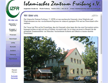 Tablet Screenshot of islamisches-zentrum-freiburg.de